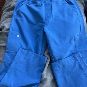Mens Figs Medium Short Axim Cargo Scrub Pants